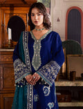 Royal Blue Embellished Suit